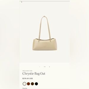 FREJA NEW YORK
Chrystie Bag Oat